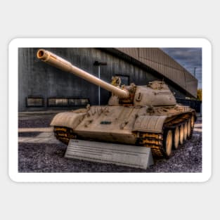 Soviet-era T-55 Tank Sticker